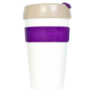 Firebox Keep Cup (16oz - Royal Purple and White)