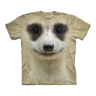Firebox Kids Big Face Meerkat T-Shirt (Small: Ages