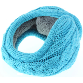 Firebox Knitted Headphone Earmuffs (Turquoise)