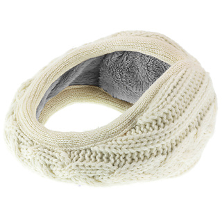 Firebox Knitted Headphone Earmuffs (White)