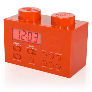 Firebox Lego Radio Alarm Clock