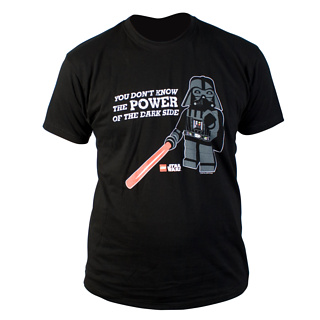 LEGO Star Wars T-Shirts (Darth Vader Large)