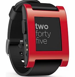 Firebox Pebble Smartwatch (Red)