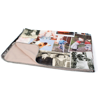 Firebox Personalised Throws and Cushions (Montage Throw)