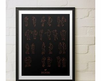 Firebox Pulp Dance (Large in a Black Frame)