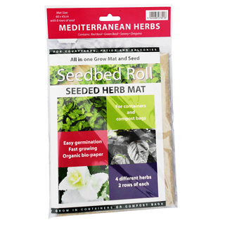 Firebox Seeded Herb Mat (Mediterranean Herbs)
