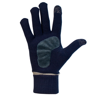 Firebox SmarTouch Gloves (Mens Navy Blue)