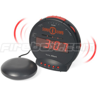 Firebox Sonic Bomb Alarm Clock