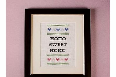 Firebox Subversive Cross Stitch Kits (Homo Sweet Homo)