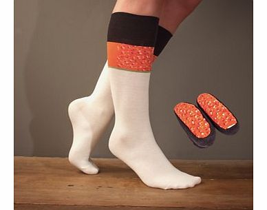 Sushi Socks (Red Caviar)