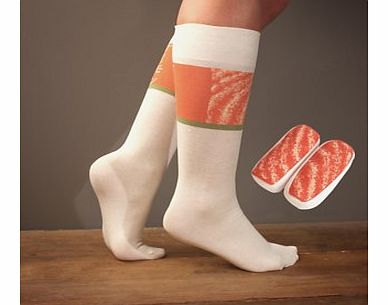 Firebox Sushi Socks (Salmon)