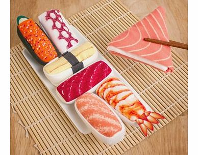 Firebox Sushi Socks (Sushi Platter (All 7 Pairs))