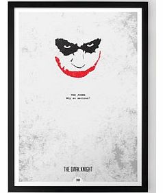 The Dark Knight (Large in a Black Frame)