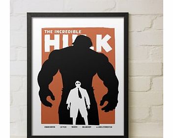 Firebox The Incredible Hulk (Large in a Black Frame)