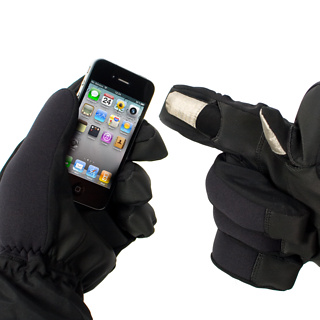 Firebox Touchscreen Ski Gloves (Large)