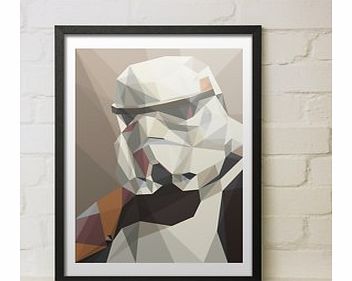 Firebox Trooper (Large in a Black Frame)