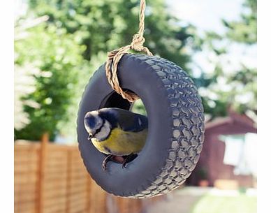 Tyre Swing Bird Feeder
