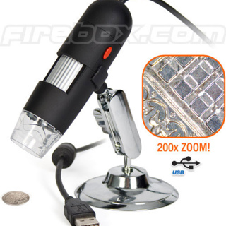 Firebox USB Microscope (Standard (200x Magnification))