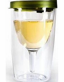 Firebox Vino2Go Portable Wine Glass (Verde Green)