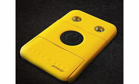 Firebox Waka Waka Solar Powered Lamp and Charger (Yellow)