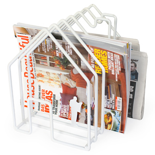 Firebox Wirehouse Magazine Holder (White)