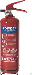 Firechief, 1228[^]36370 Dry Powder Fire Extinguisher 2kg 36370