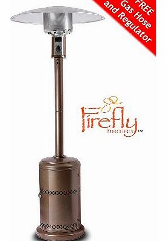 Firefly 12kW Freestanding Powder Coated Steel Gas Patio Heater