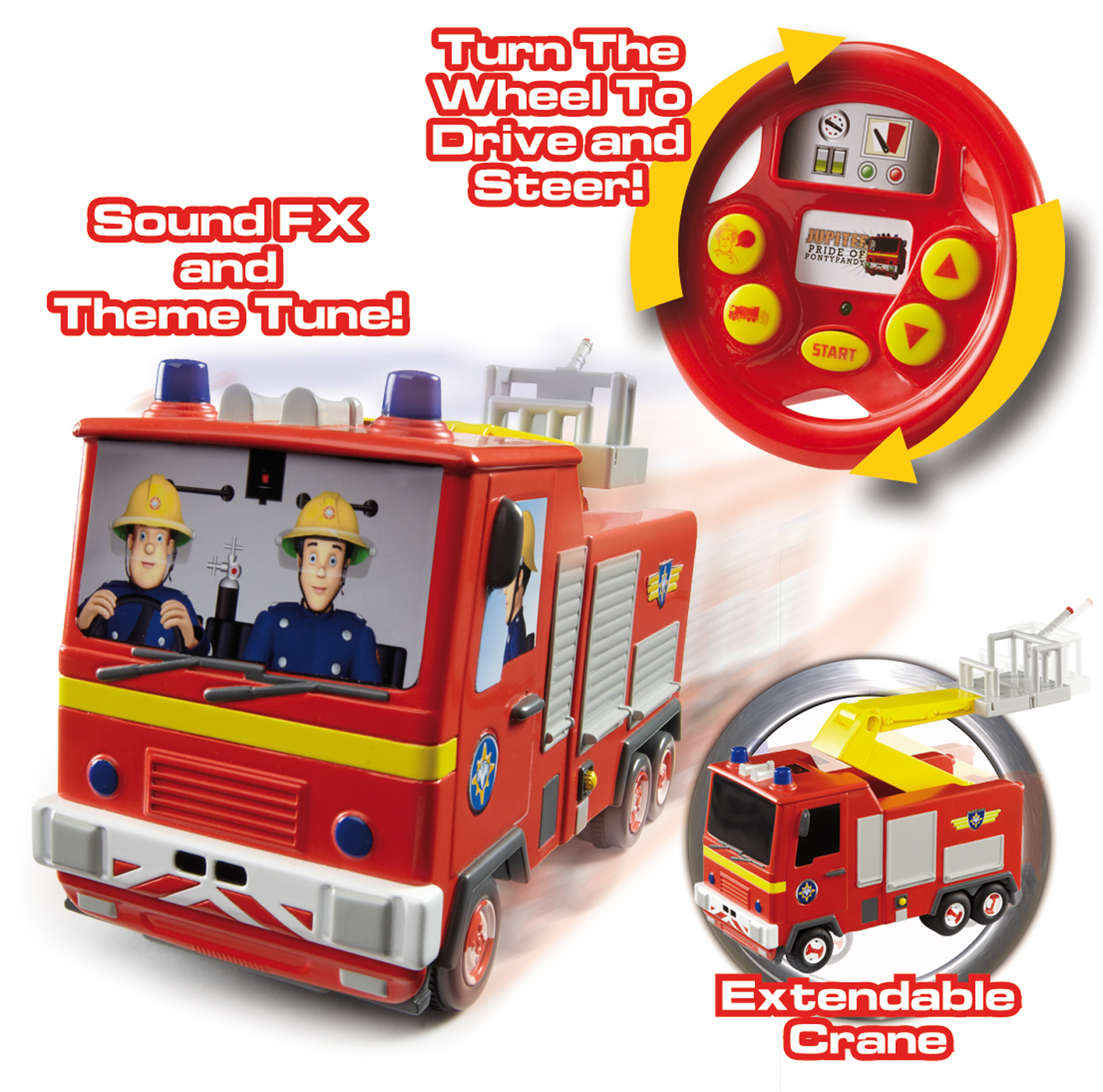 Fireman Sam - Jupiter Drive and Steer