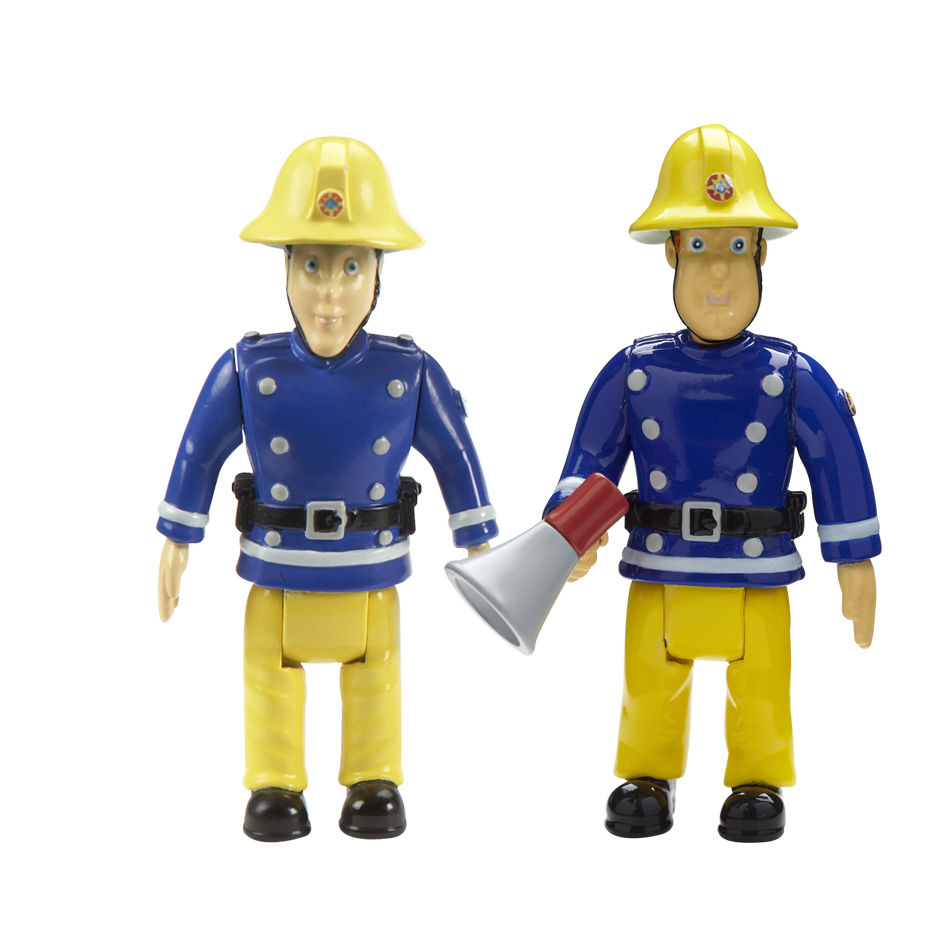 Fireman Sam 2 Figure Pack - Sam With Megaphone and