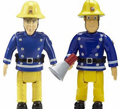 Fireman Sam Action Figures 2 Pack - Sam with