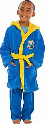Fireman Sam Boys Blue Dressing Gown - 4-5 Years