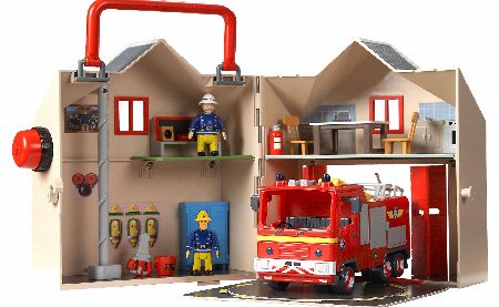 Deluxe Fire Station Playset