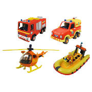 Fireman Sam Diecast Value Pack