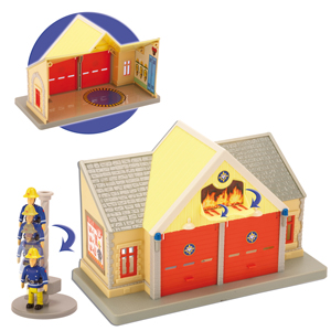 Fire Station Playset and Figure