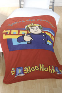 fireman sam Fleece Blanket