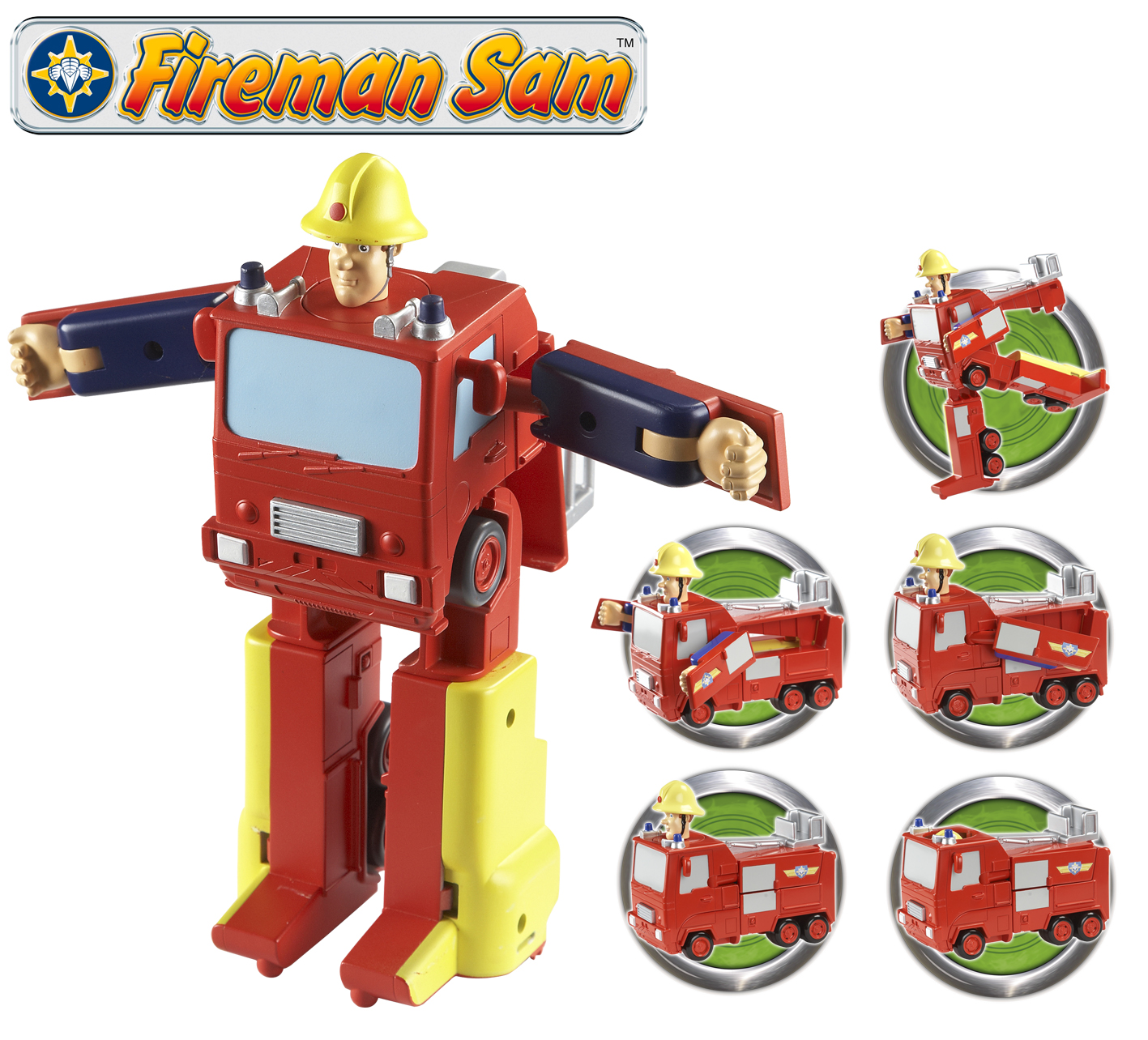 Fireman Sam Jupiter Fire Engine Convertible