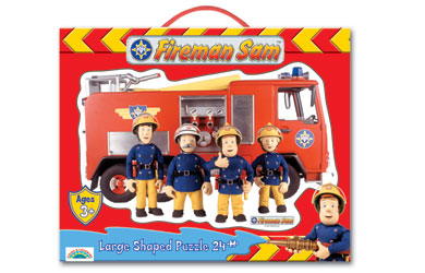 Large Shaped Puzzle - 24 Piece Engine