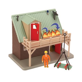 Fireman Sam Playset and Figure - Mountain Lodge