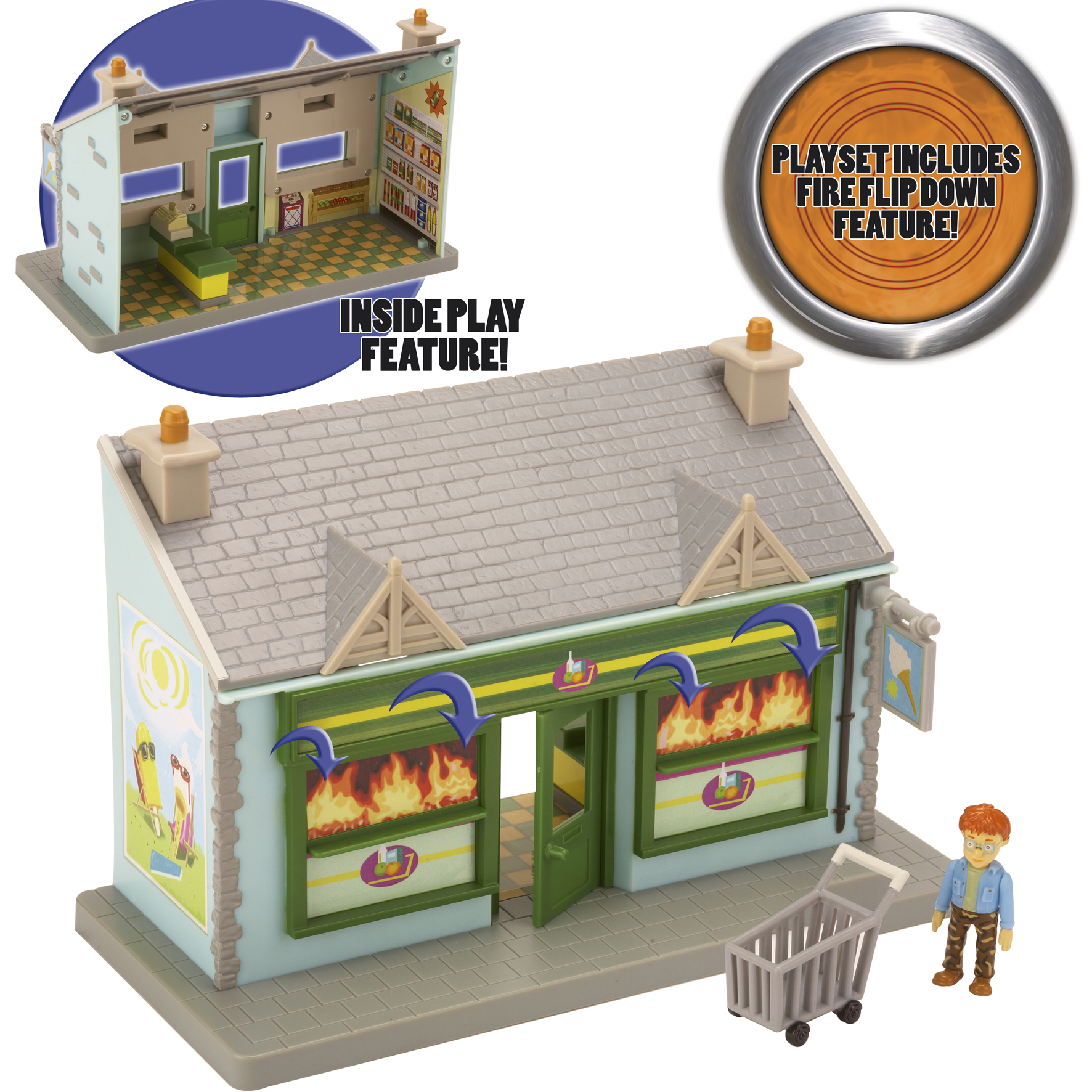 fireman sam Playset W/figure - Supermarket