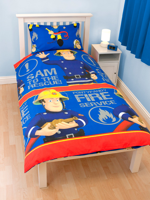 Fireman Sam Rescue Rotary Duvet Cover and