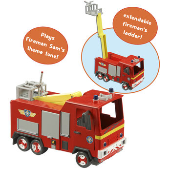 Fireman Sam Vehicle and Figure - Jupiter