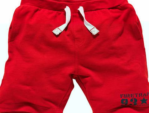 Firetrap Boys Red Jog Shorts - 12-13 Years