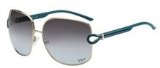 Christian Dior DIOR COMICSTRIP Sunglasses C3Q (5M) LT GLD/GRE (GREY DS AQUA) 62/14 Medium