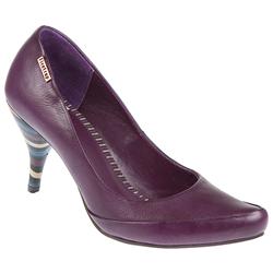 Firetrap Female Joss Leather Upper Evening in Black, Purple