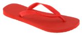 FIRETRAP Havaianas Top Flip Flop Red Rubber - 6-7 Uk
