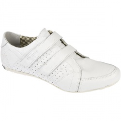 Firetrap Male Cutter Leather Upper Leather Lining Fashion Trainers in White