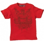 Firetrap Mens Shield T-Shirt Red