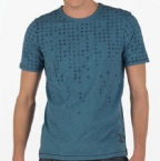 Firetrap Mens Weird Wednesday T-Shirt Ocean Marl