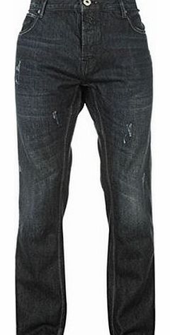 Firetrap Rom Jeans Mens Black 32W L