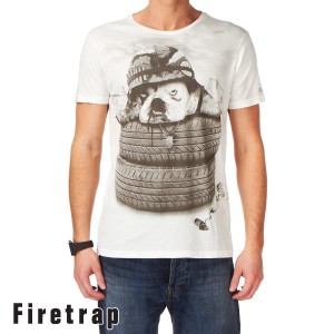 Firetrap T-Shirts - Firetrap Tyred T-Shirt -